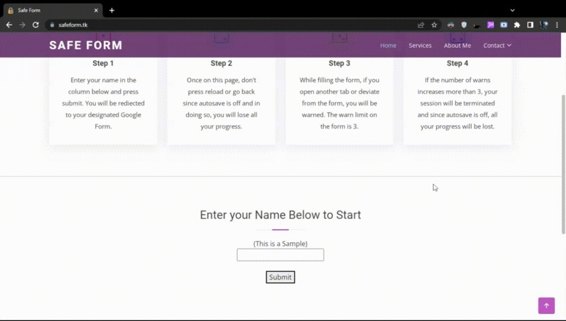 Safe Form – screenshot 4