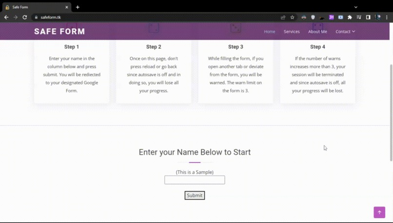 Safe Form – screenshot 5