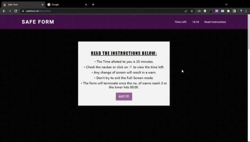Safe Form – screenshot 6