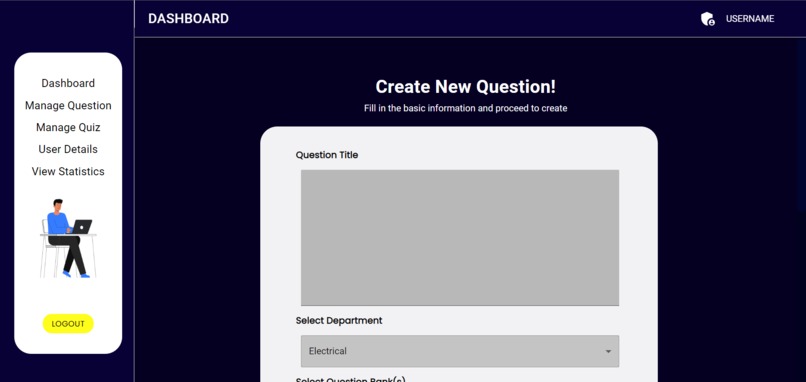 Atom Quiz Portal – screenshot 1