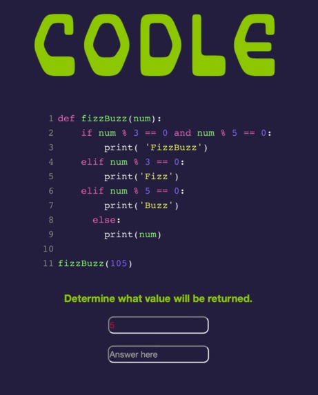 Codle – screenshot 2