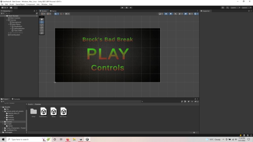 Brock's Bad Break – screenshot 1