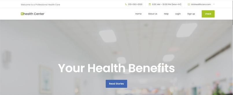 Disease Prediction Healthcare Site – screenshot 2