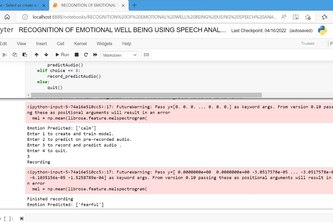 Speech emotion Recogntion