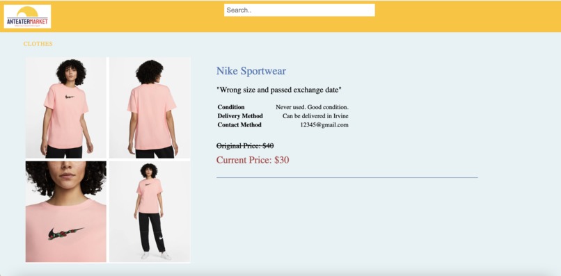 ZotMarket – screenshot 3