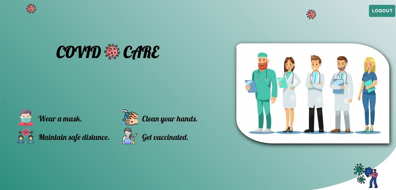 COVID CARE – screenshot 1