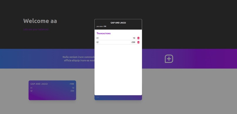 Contracts – screenshot 1