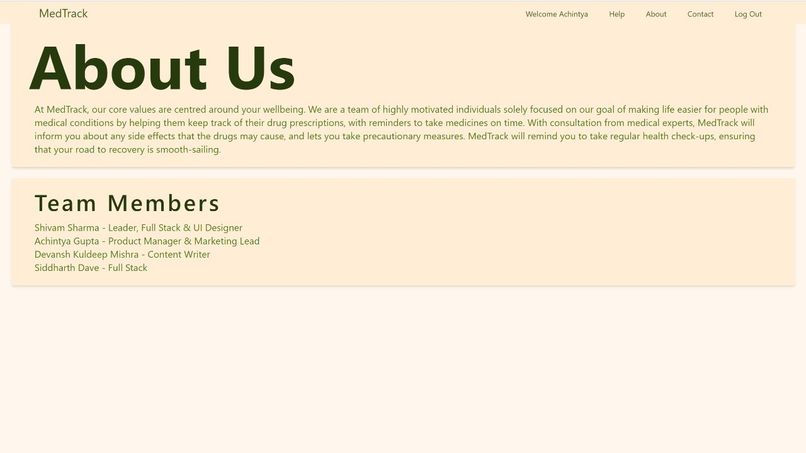 MedTrack – screenshot 3