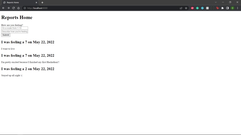 Mental Check-In – screenshot 1