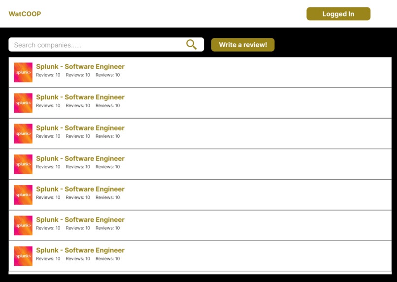 WatCOOP – screenshot 2