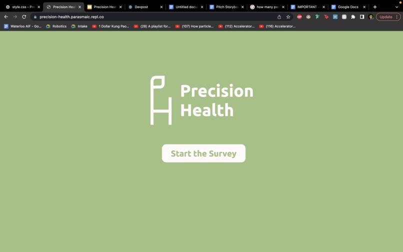 Precision Health – screenshot 1