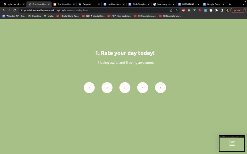 Precision Health – screenshot 2