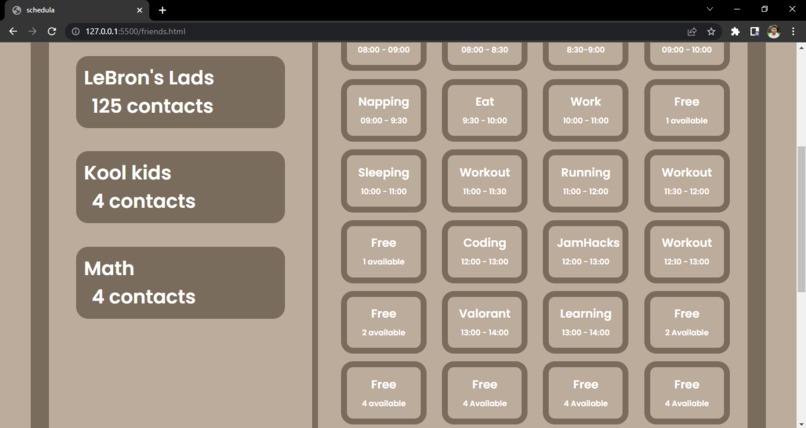 Schedula – screenshot 4