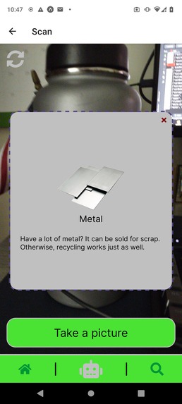 RecycleBot – screenshot 2
