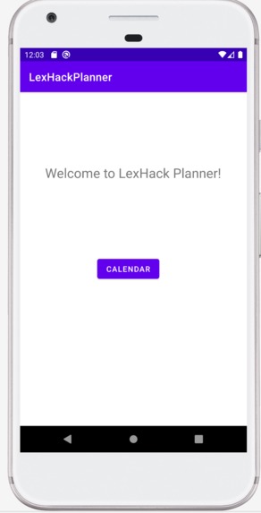 LexHack Planner – screenshot 1