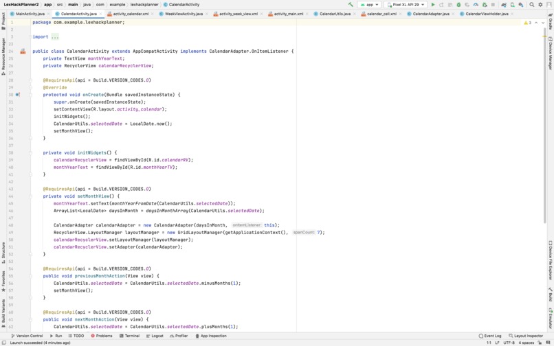 LexHack Planner – screenshot 3