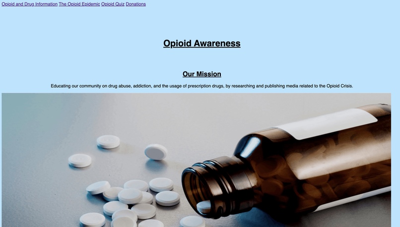 Opioid Epidemiology  – screenshot 1