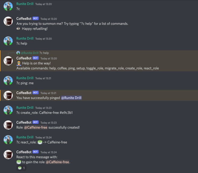 CoffeeBot – screenshot 7
