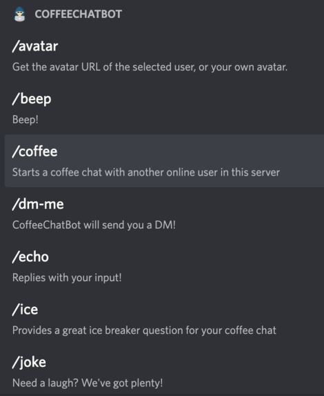 CoffeeBot – screenshot 5
