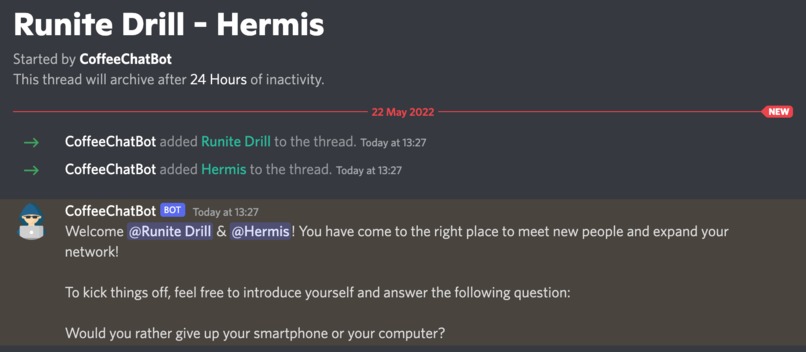 CoffeeBot – screenshot 3