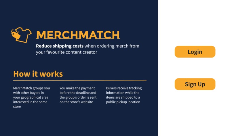 MerchMatch – screenshot 1