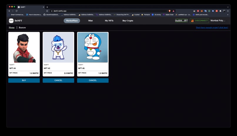 DeNFT Network – screenshot 5