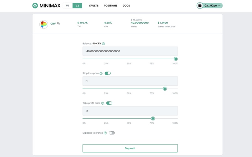 Minimax Finance – screenshot 1