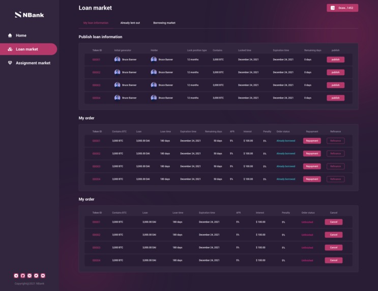 NBank platform – screenshot 10