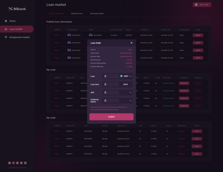 NBank platform – screenshot 11