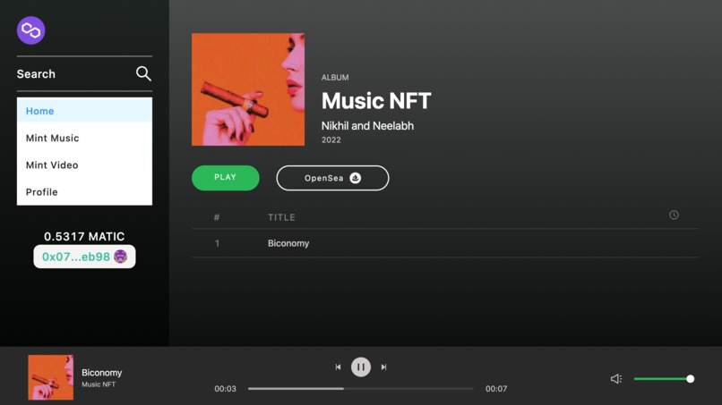 DSpotify – screenshot 3