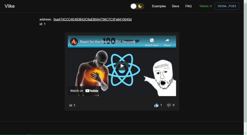 Vlike – screenshot 1