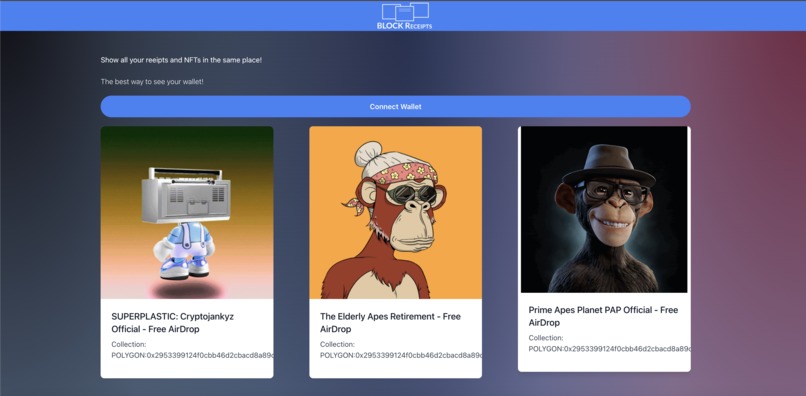 Block Receipts – screenshot 3