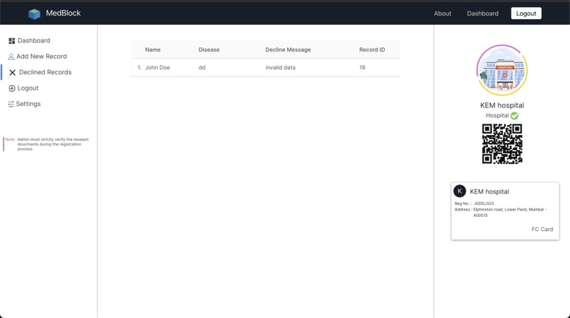 Medblock IPFS – screenshot 8