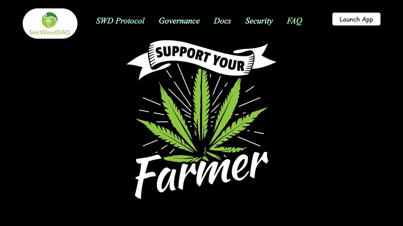 SeeWeedDAO – screenshot 1