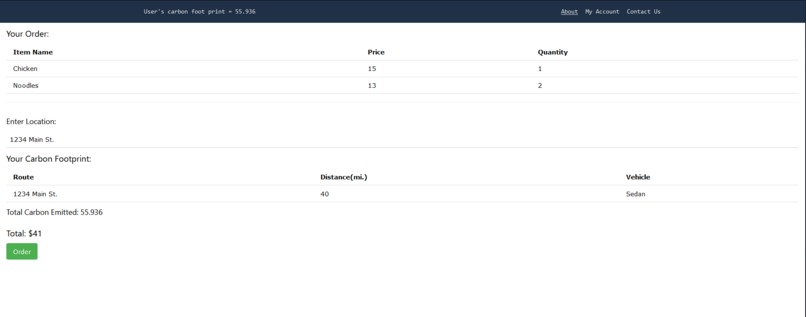 Ecodelivery – screenshot 1