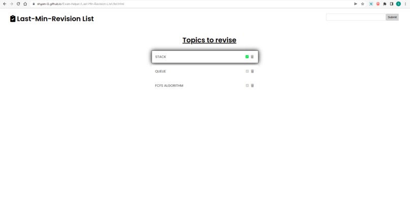 Exam Helper – screenshot 3