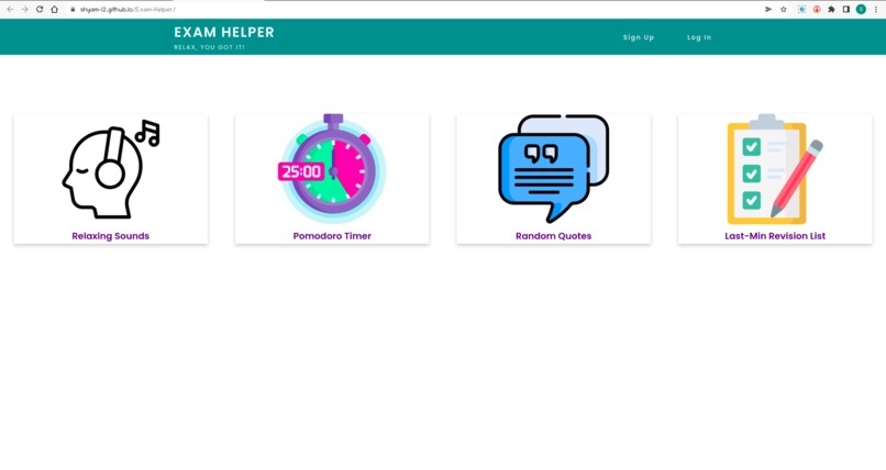 Exam Helper – screenshot 1