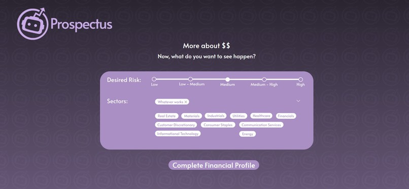 Prospectus – screenshot 3