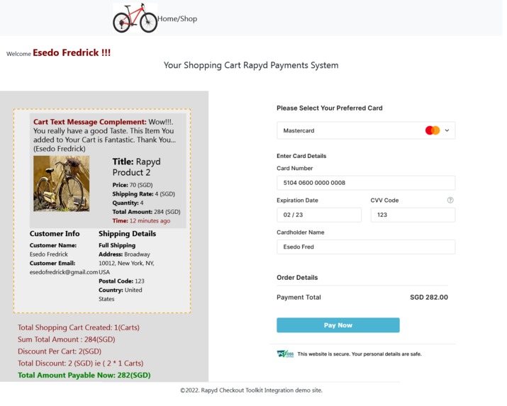 Single Page Checkout – screenshot 10