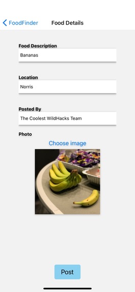 FoodFinder – screenshot 2