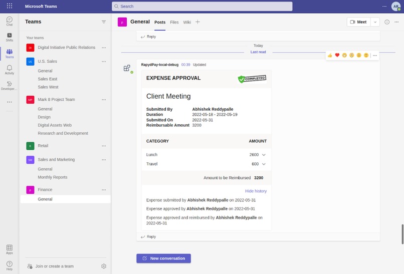 RapydTeams – screenshot 5