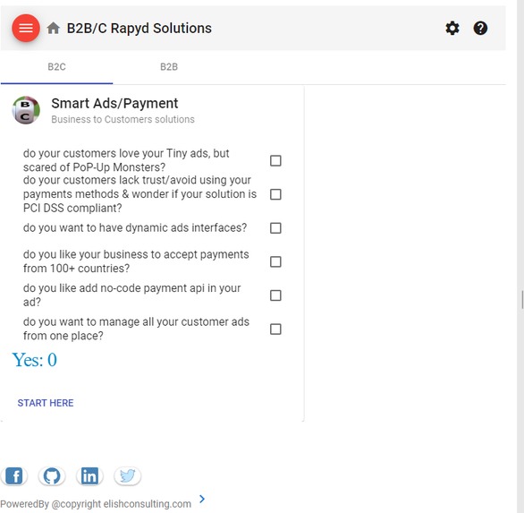 manage B2C Smart Ads | B2B Invoices powered by Rapyd – screenshot 4