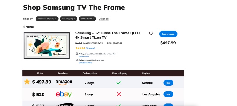 Price Seeker – screenshot 3