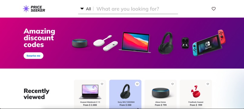 Price Seeker – screenshot 1