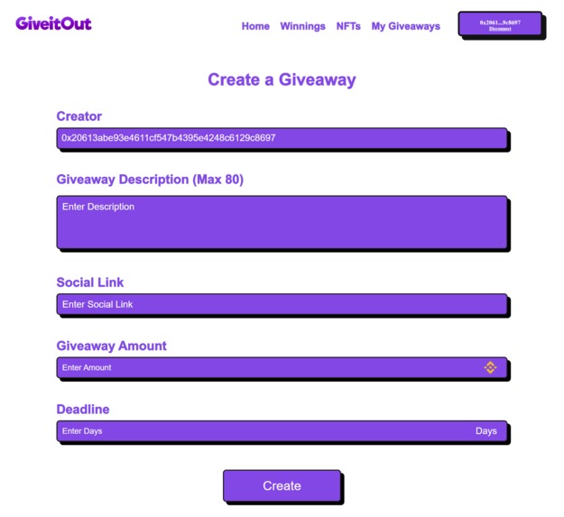 GiveItOut – screenshot 3