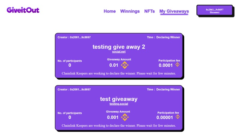 GiveItOut – screenshot 4