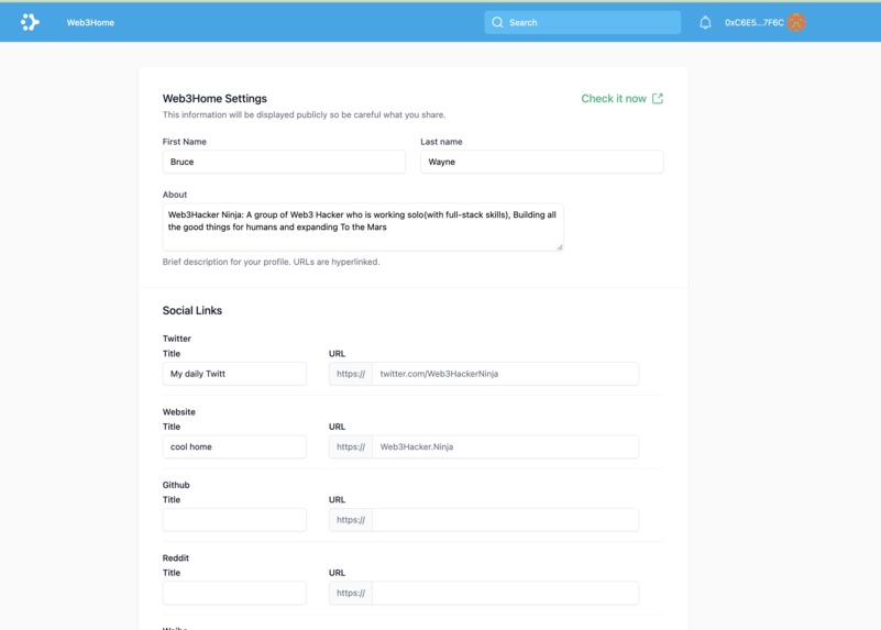Web3NFT.Social – screenshot 7