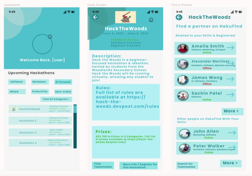 HackUFind – screenshot 3