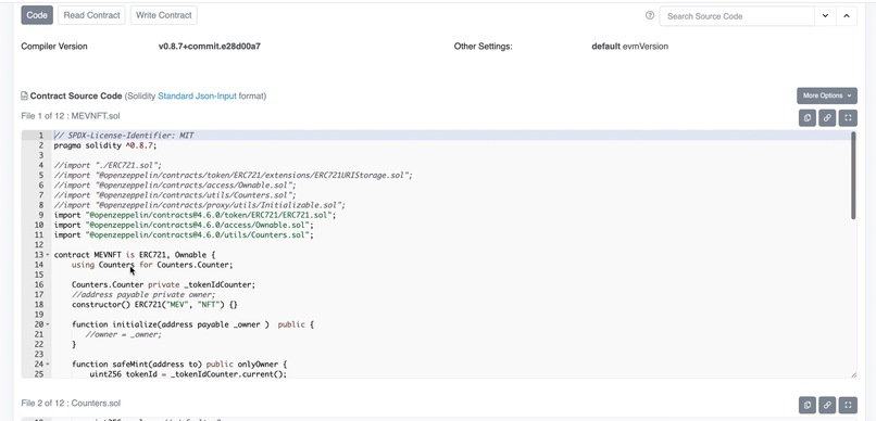 MEV-NFT: ERC-721 Arbitrage Protection – screenshot 1