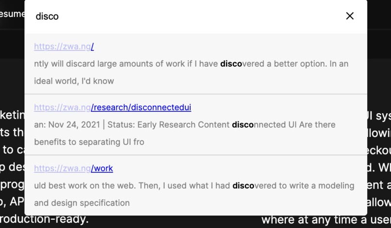 ctrl-shift-f (for chrome) – screenshot 1